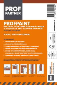ProfPartner ProfPaint wit/grijs 15 mm 2440x1220