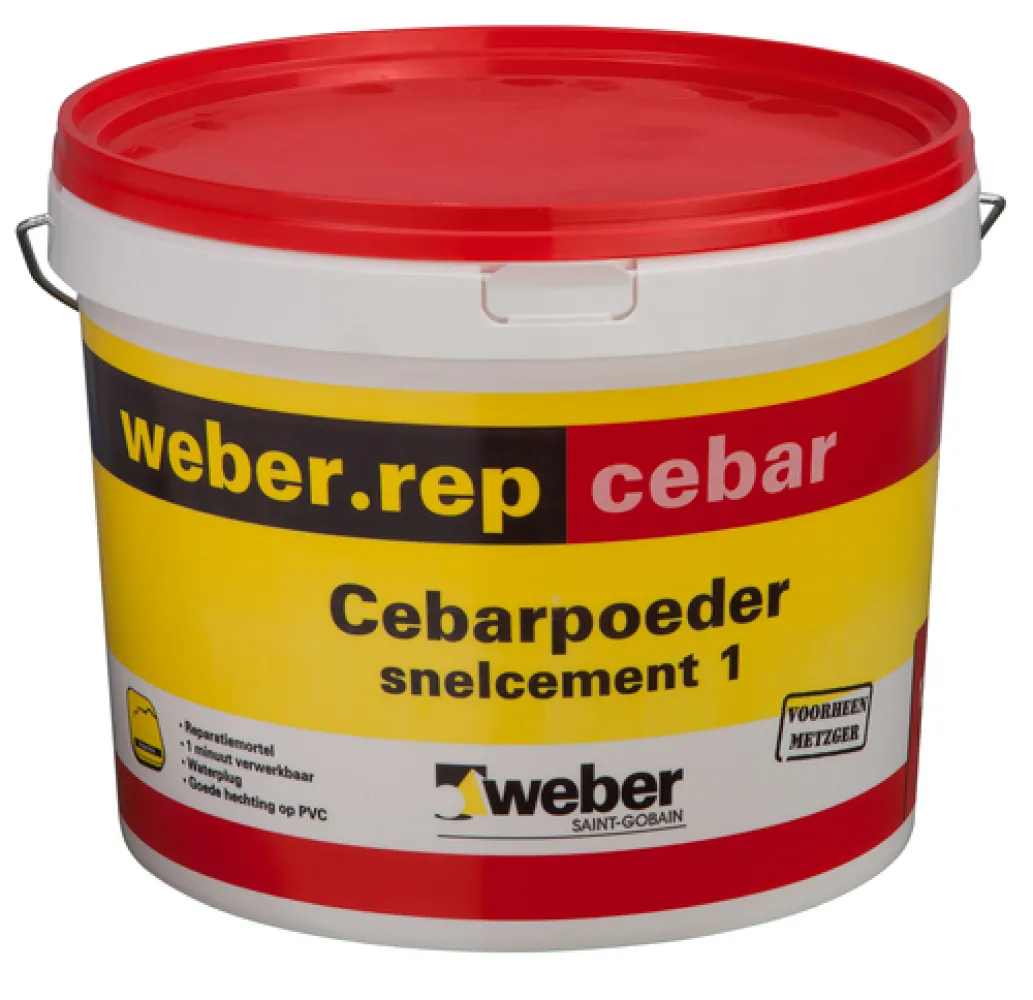 Weber Rep cebar snelcement 1 min.