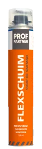 ProfPartner flexschuim - bus 750 ml wit