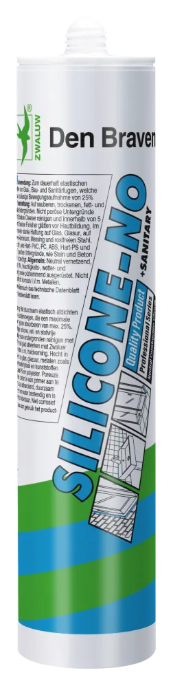 Zwaluw Silicone-NO plus Sanitary - koker 310 ml 