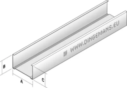 Metal Stud C 100 N wandprofiel