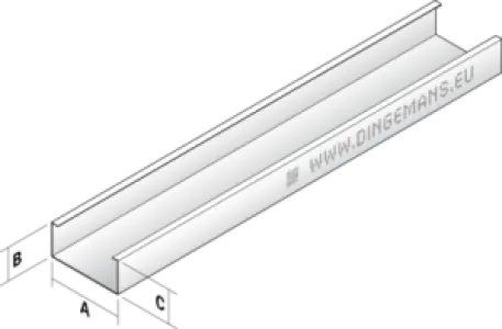 Metal Stud C 60/27 plafondprofiel - 4000 mm