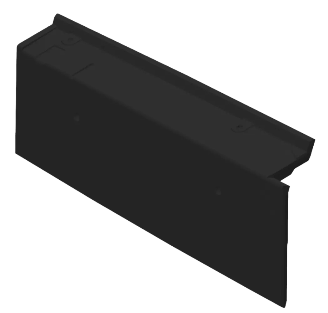 TEJAS BORJA FLAT 10 HALVE GEVELPAN - LINKS NATURAL BLACK