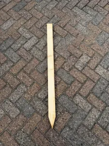 Piketten  45x70mm - lengte ca. 120cm