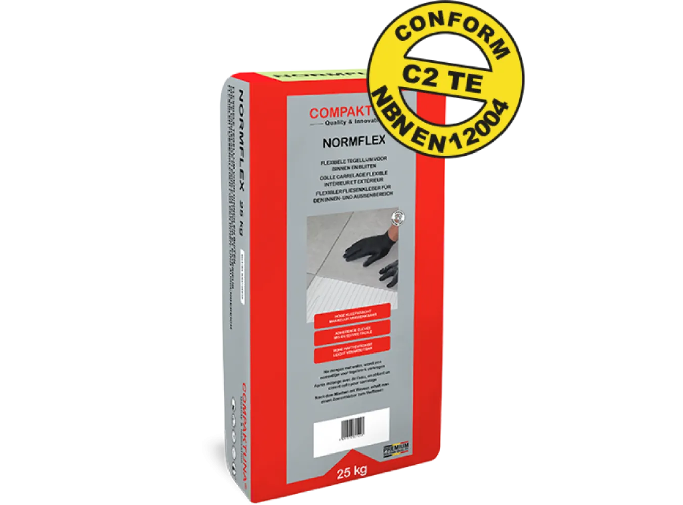 Compaktuna Normflex Flexibele poedertegellijm wit