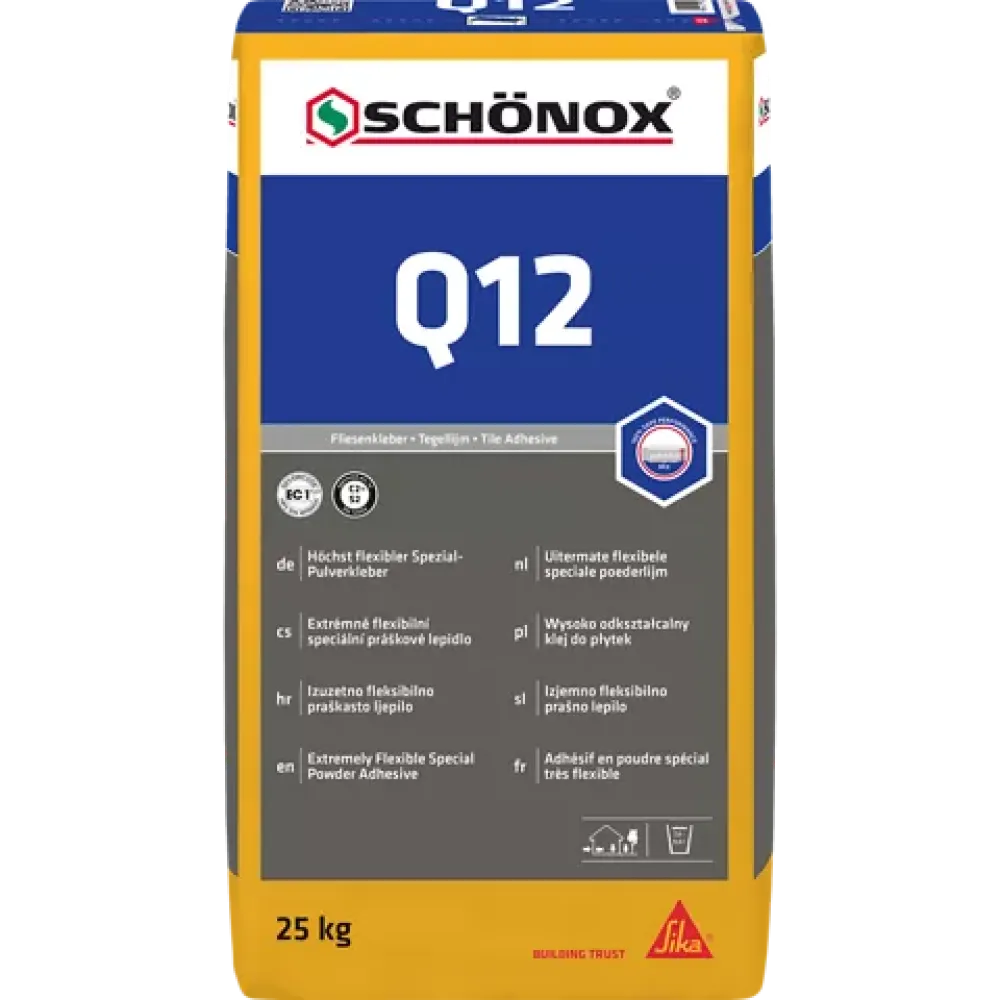 SCHÖNOX Q12 Flexibele stofarme poedertegellijm S2