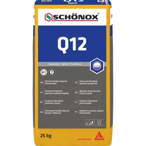 SCHÖNOX Q12 Flexibele stofarme poedertegellijm S2