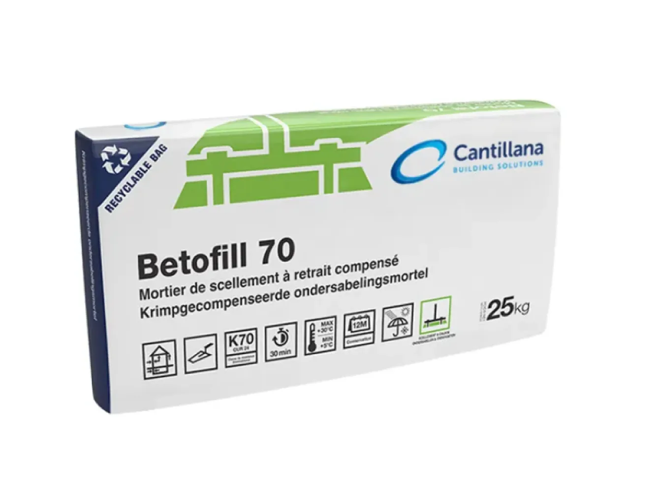 Betofill 70/4 PL Ondersabelmortel