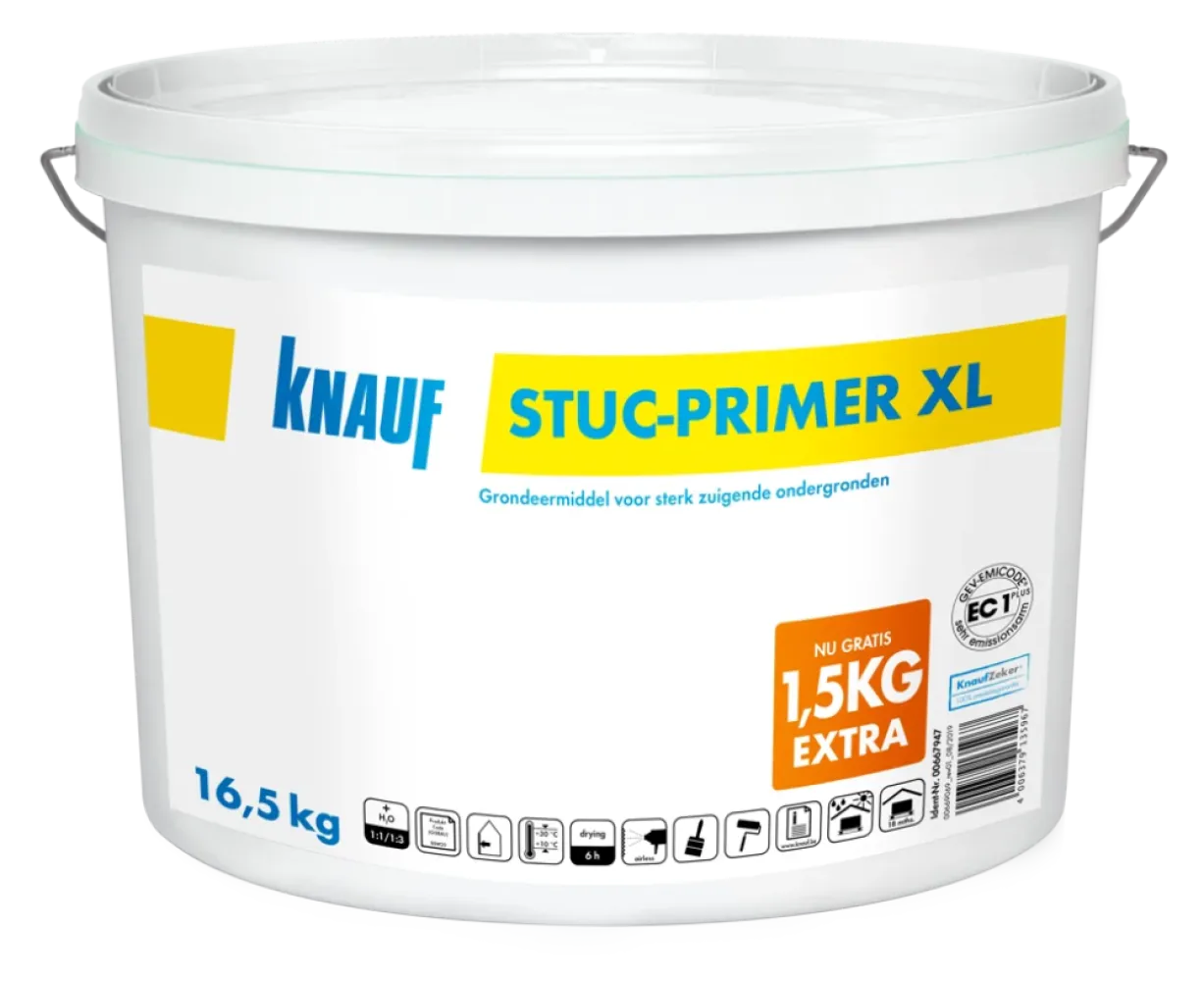 Knauf Stuc-Primer XL 15kg + 1,5 kg Gratis