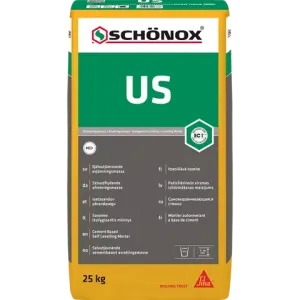 Schonox US egaliseer- en nivelleermassa 3 tot 50mm