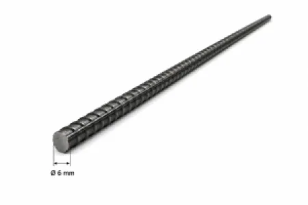 Geribd betonstaal 6 meter