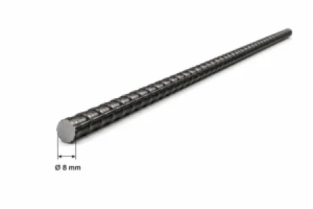 Geribd betonstaal Ø 8 mm - 6 meter