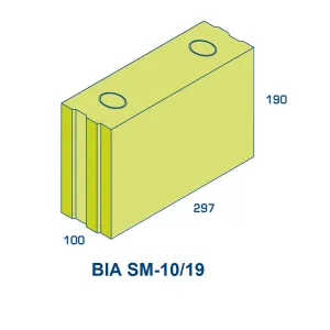 BIA Beton Stootvoegloos metselblok
