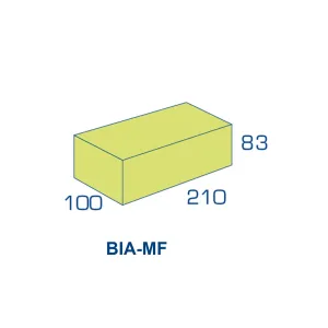 BIA Beton Grindbetonsteen (klinker) - 210x100x83 mm 