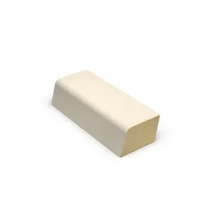 Greenline MDF koplat schuin B 12x45 mm - Wit gelakt Vochtwerend - L=4880 mm