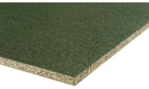 Vochtwerende constructplaat P5 groen 18 mm 1250x2500