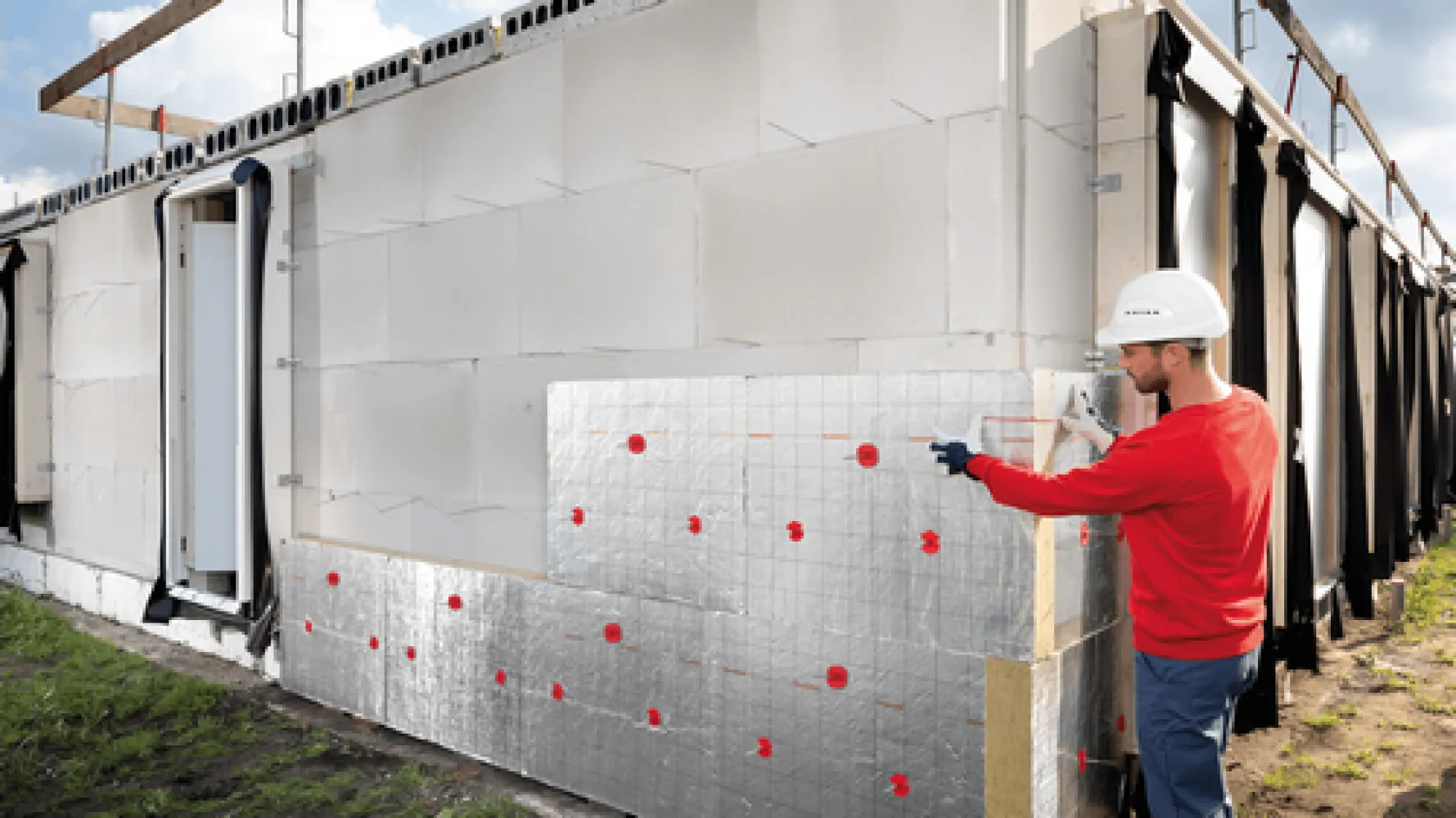 ROCKWOOL Rockfit Mono silver - 141 mm 1000x800 Rd 4,10 - pak á 3 platen (=2,40m²)