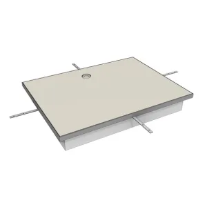 Matomranding verzinkt hoekstaal met ankers (25x25x2 mm)