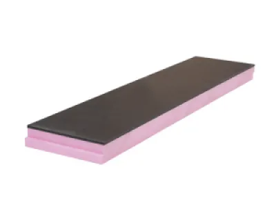 Kantplank 8 mm + 60 mm XPS Antraciet - 1250x250 mm 
