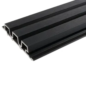 WPC WEO35 Gardenwall Ebony Black - 33x170mm