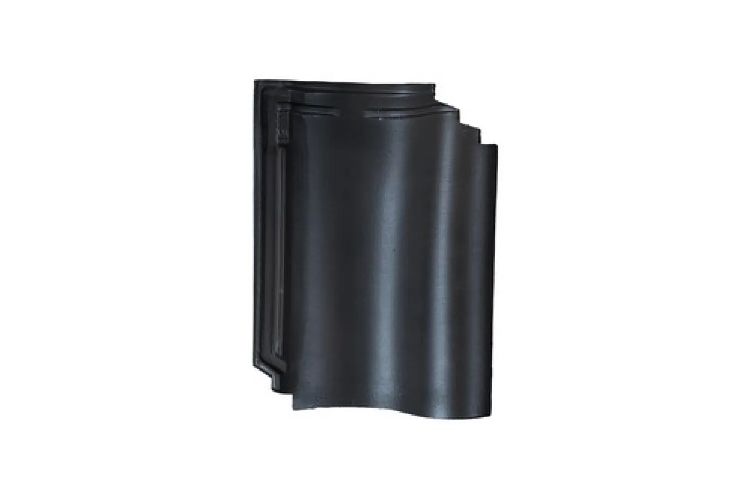 Monier OVH 206 zwart glazura dakpan