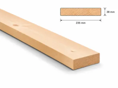 Vuren geschaafd 38x235 SLS