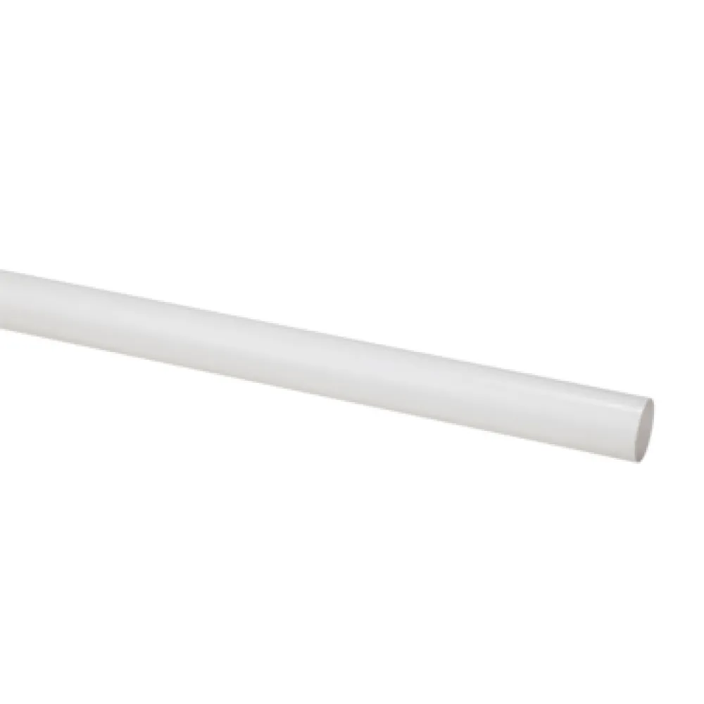 Buis hwa glad 80x1,5mm  Wit