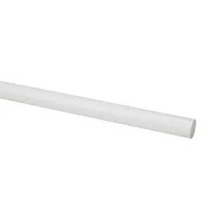 Buis hwa glad 80x1,5mm  Wit