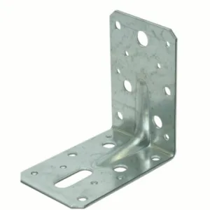 GB hoekanker met ril 90x90 60x2.5 - sendzimir verzinkt