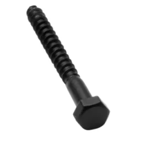 QlinQ Blackline Houtdraadbout 4 x 40 mm Zwart