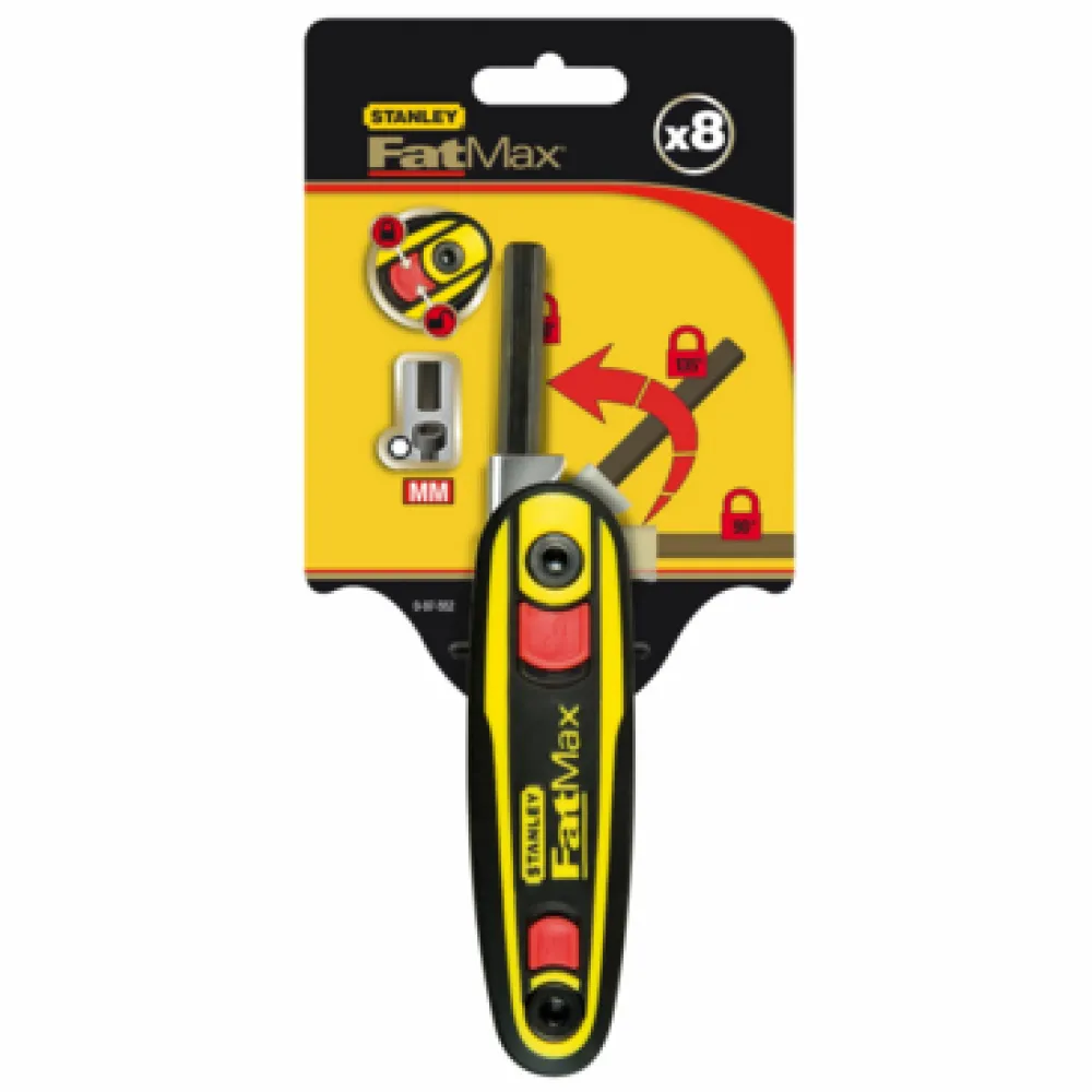 Stanley FatMax inbussleutelset 8-delig (mm)