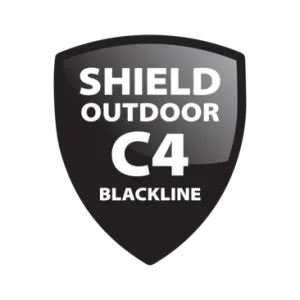 Woodies Ultimate Shield Outdoor Blackline Platverzonken Schroef 5,0 x 80/50 mm Torx Zwart