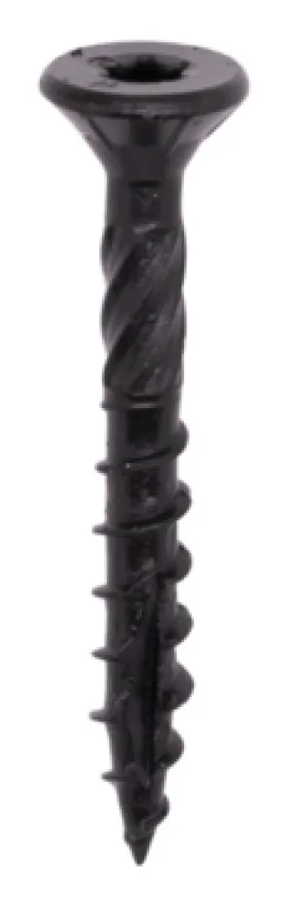 Woodies Ultimate Shield Outdoor Blackline Platverzonken Schroef 5,0 x 80/50 mm Torx Zwart
