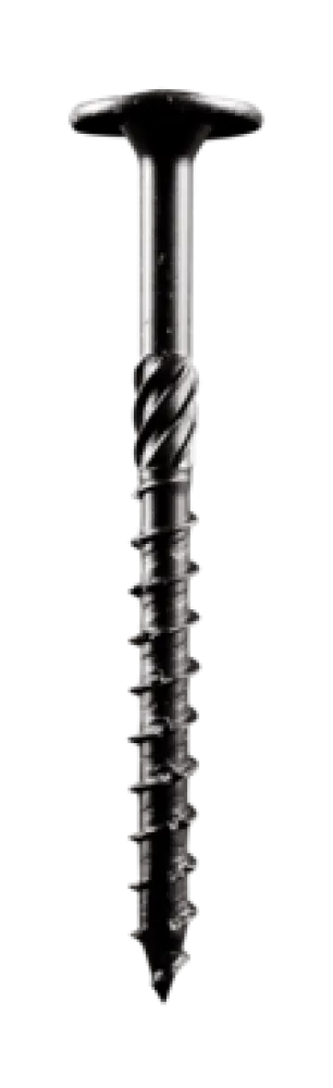 Woodies Ultimate Shield Outdoor Blackline Tellerkopschroef 8,0 x 40 mm Torx Zwart