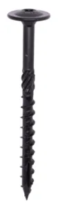 Woodies Ultimate Shield Outdoor Blackline Tellerkopschroef 8,0 x 80/50 mm Torx Zwart