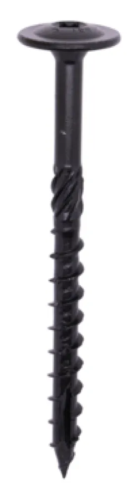 Woodies Ultimate Shield Outdoor Blackline Tellerkopschroef 8,0 x 100/60 mm Torx Zwart