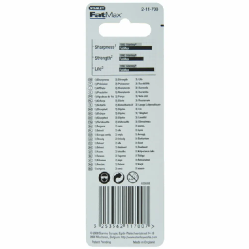 Stanley FatMax reservemes 10 stuks