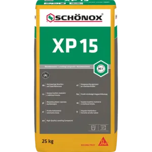 Schonox XP 15 egaliseer- en nivelleermassa