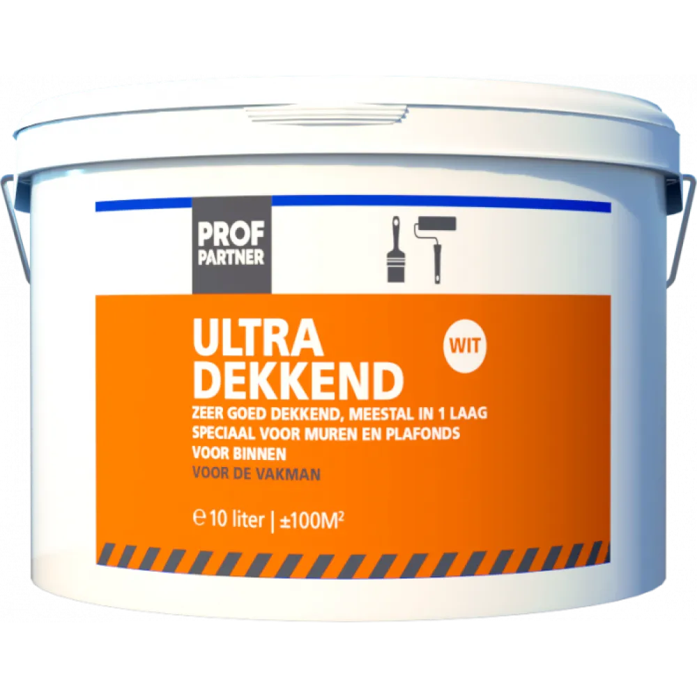 ProfPartner Ultradekkend RAL 9010 10 ltr