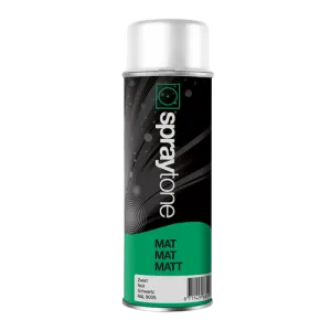 Spraytone Mat wit binnen/buiten - spuitbus 400 ml