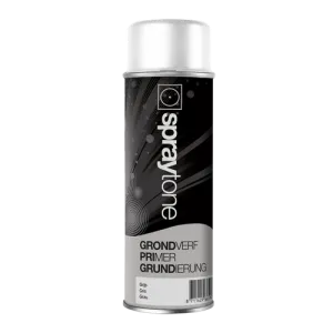 Spraytone Grondverf grijs binnen/buiten - spuitbus 400 ml