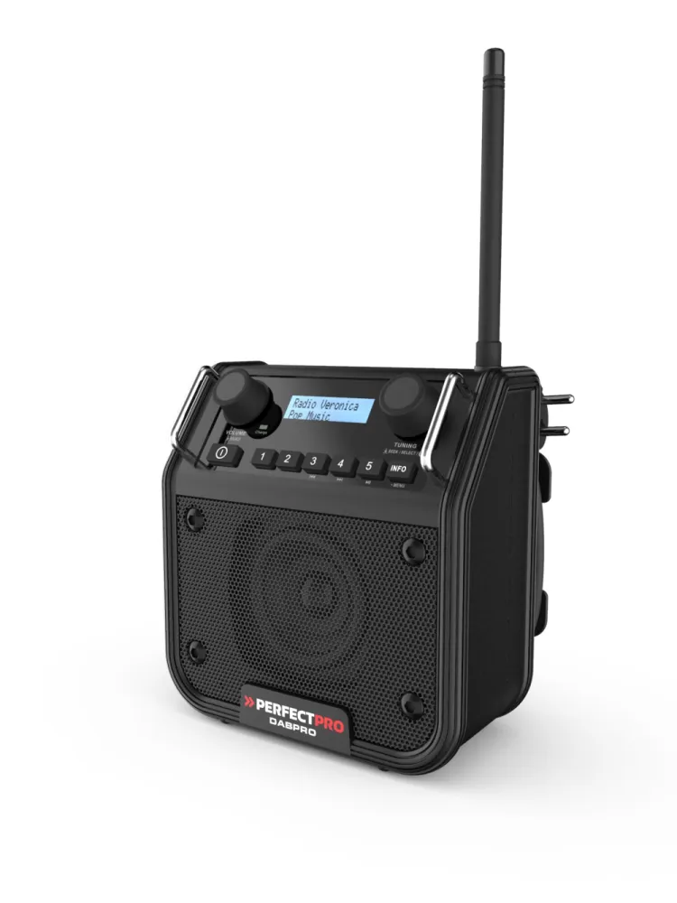 PerfectPro DABPRO Bouwradio DAB+ / FM / Bluetooth - IP54