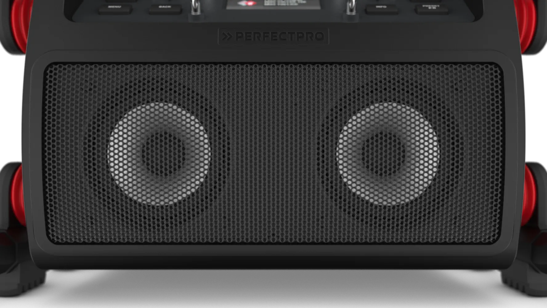 PerfectPro ROCKPRO Bouwradio DAB+ / FM / Bluetooth - IP65