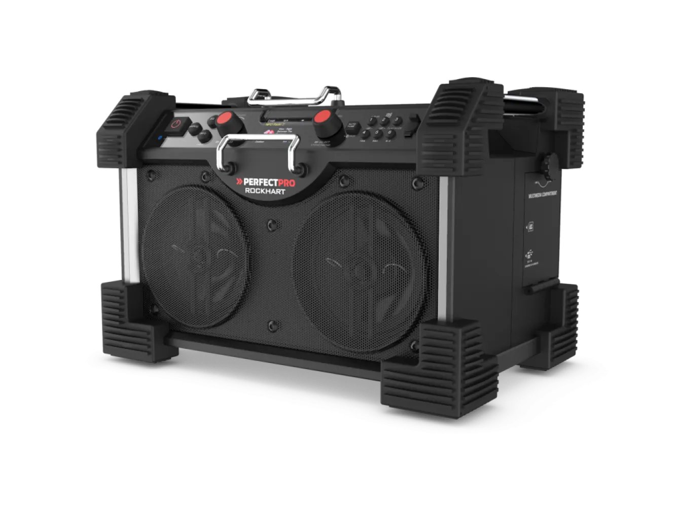 PerfectPro ROCKHART XL Werkradio DAB+ / FM / Bluetooth - IP44