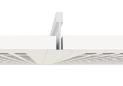 Knauf Danoline Plaza Danotiles Regula A 600 x 1200 x 9,5 mm - Naturel Rugzijde