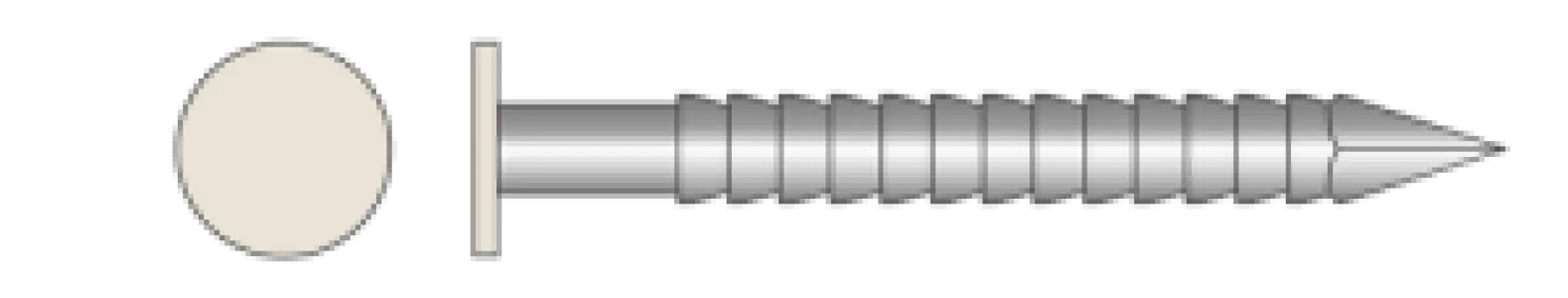 Rockpanel Nagel RVS A4/316 RAL 9001 2,8 × 32 mm – Doos 200 stuks