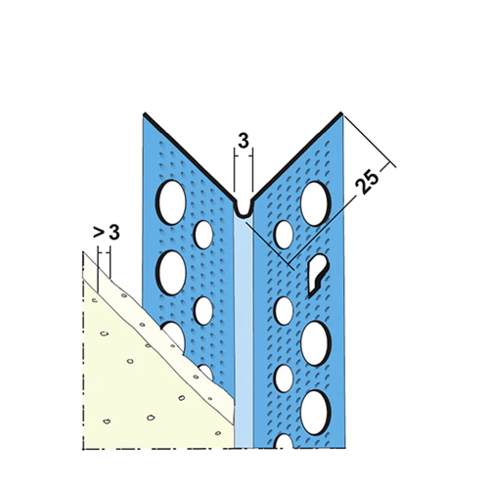 Slimgrip SG1033 hoekbeschermer alu-zink