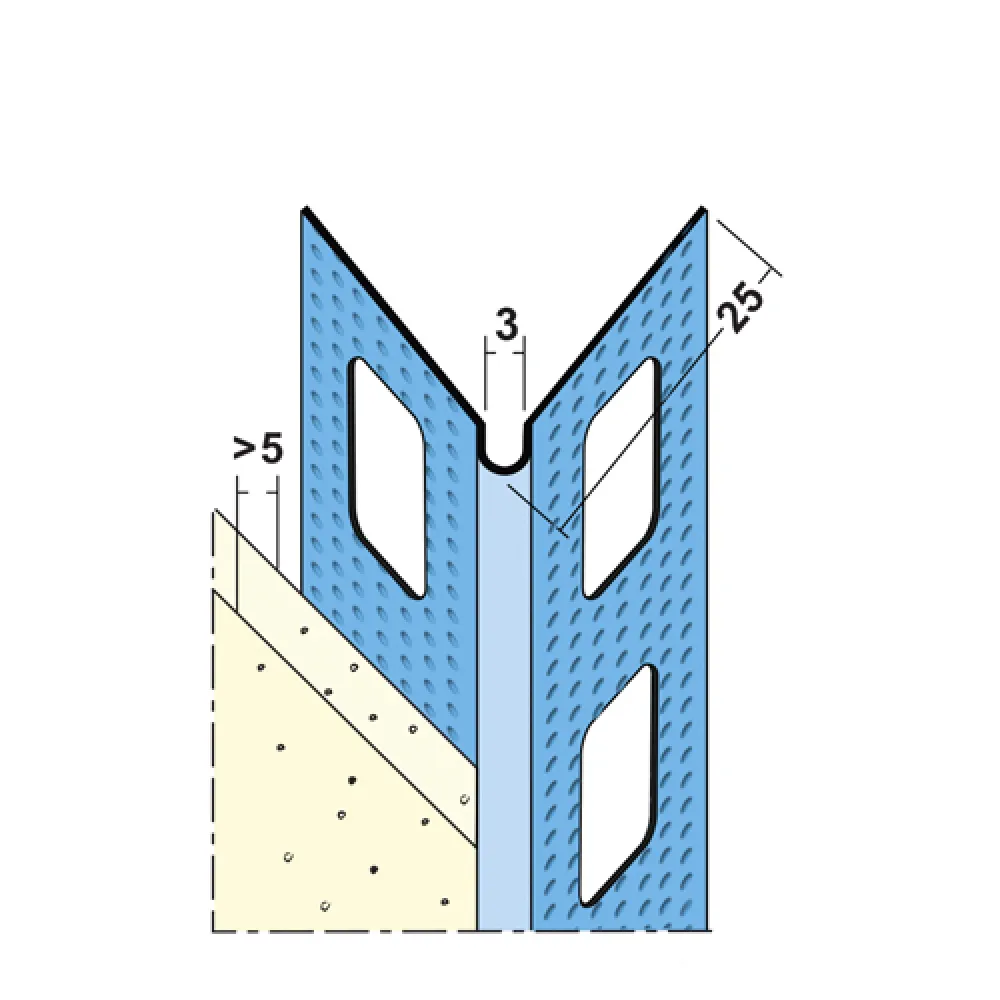 Slimgrip SG1035 Hoekbeschermer Alu-zink