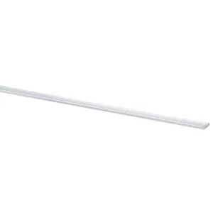 Afdekprofiel aluminium 2x10 mm L= 2000 mm