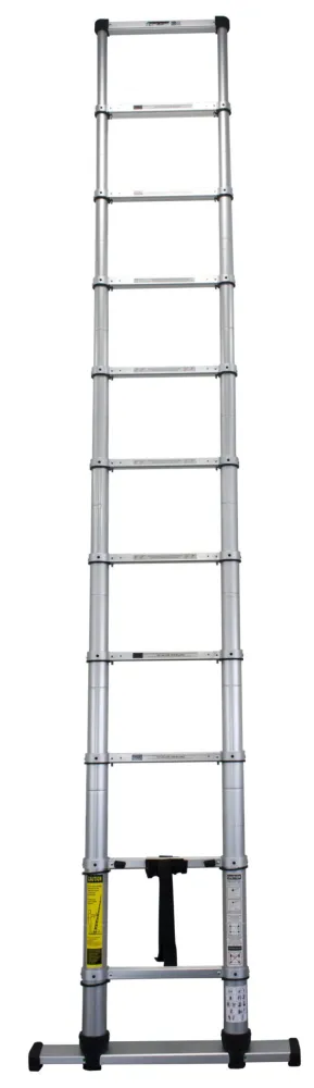 JUMBO telescoopladder Pro 380 cm - 13 (met inschuifbare stabilisator)